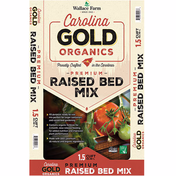 Carolina Gold Organic Raised Bed Soil